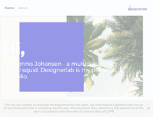 Tablet Screenshot of designerlab.dk